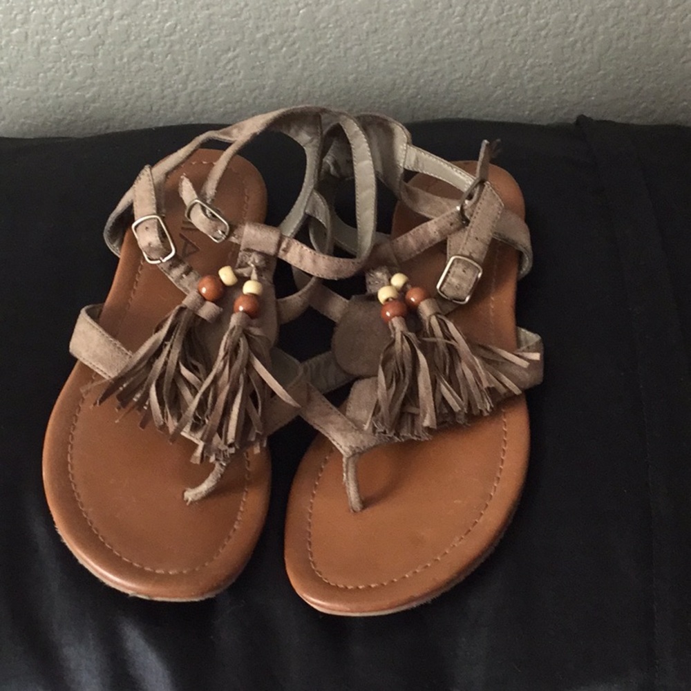 MIA strap sandals with tassel